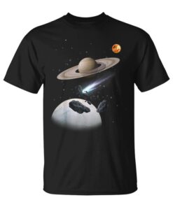 Universe Space Motif Planet Solar System Sun Galaxy Unisex T-Shirt
