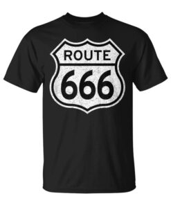 Us Route 666 Devil's Highway Sign Aka Route 491 Unisex T-Shirt