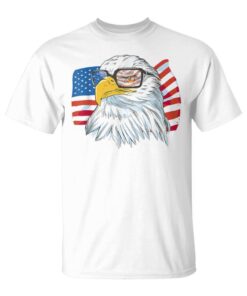 Usa Bald Eagle Patriotic Flag Unisex T-Shirt