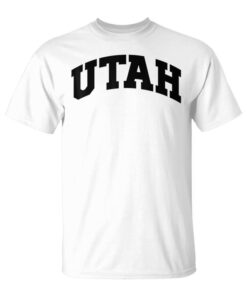 Utah College University Text Style Gift Design Unisex T-Shirt
