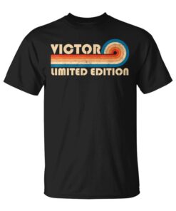 Victor Surname Retrointage 80S 90S Birthday Reunion Unisex T-Shirt