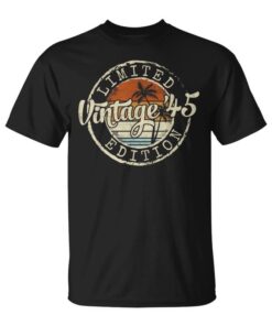 Vintage 1945 80Th Birthday For 80 Year Old Unisex T-Shirt