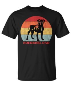 Vintage Dog Lover Boerboel Dad Father's Day Unisex T-Shirt
