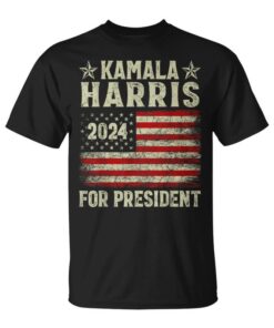 Vintage Kamala Harris 2024 For Presidential Election Campaign Unisex T-Shirt