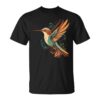 Vintage Retro Hummingbird Bird For Men Unisex T-Shirt