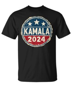 Vintage With Kamala 2024 Campaign Badge Unisex T-Shirt