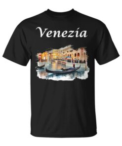Vintageenecia Italiaiajesenezia Gondola Unisex T-Shirt