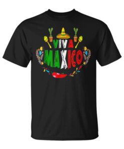 Viva Maxico Mexican Independence Day I Love Mexico Unisex T-Shirt