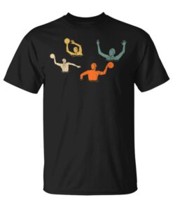Water Polo Player Silhouettes Retro Water Polo Men Is Boys Unisex T-Shirt