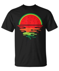 Watermelon Summer Sunset Watermelon Unisex T-Shirt