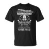 Wikinger Shirt Odin Walhallaine To This World Unisex T-Shirt