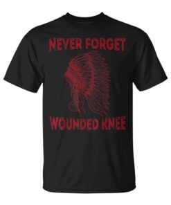 Wounded Native American Lakota Tribe Chief Unisex T-Shirt