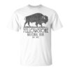 Yellowstone National Park Clothing Bison Buffalointage Unisex T-Shirt