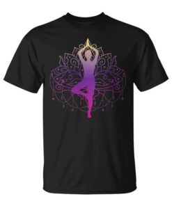 Yoga And Meditation Clothing Neck Unisex T-shirt
