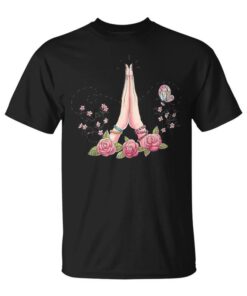 Yoga Flower Namaste Butterflies Botanical Gardenerano Sleeveless Unisex T-Shirt
