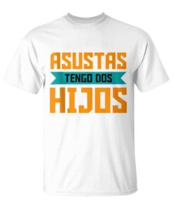 You Don't Scare Me I Have Two Children Gift Father Mother Sleeveless Unisex T-Shirt