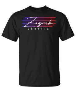 Zagreb Croatia Souvenir Gift Unisex T-Shirt