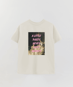 Art Collection 12 A Little Party Printed Overshirt T-Shirt