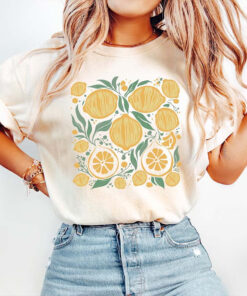 Fdt Floral T-Shirt By Comfort Colors Lemons