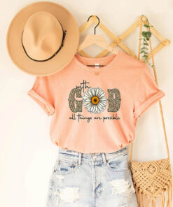 Sunflower God Religious T-Shirt