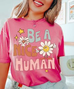 Vintage-Style T-Shirt Be A Good Human