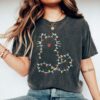 Christmas T-Shirt With A Cute Cat