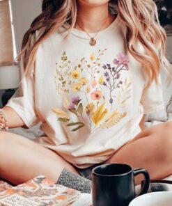 Summer Pressed Flowers T-Shirt