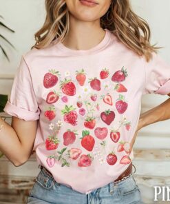 Strawberry Gift Garden Summer Fruit T-Shirt