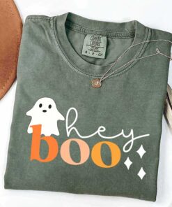 Hey Boo Ghost Halloween T-Shirt