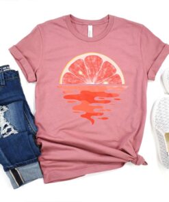Blood Orange T-Shirt For Grapefruit Lovers