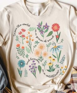 Vintage Flower Academy T-Shirt