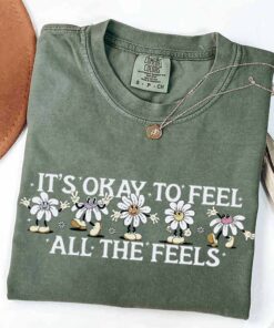Comfortable Colored T-Shirt For Anxiety And Mental Health