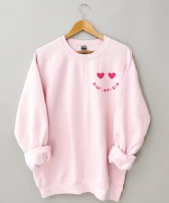 In My Self Love Era Double-Sided Print Sweatshirt