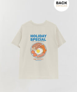 Holiday Special Breakfast Printed Fb Over T-Shirt