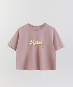 Unisex Crop T-Shirt Rtr Aries