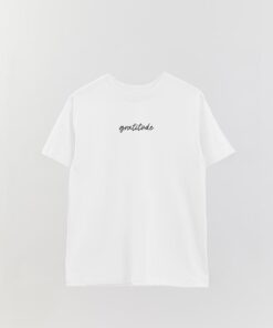 Unisex Gratitude Printed Overshirt T-Shirt