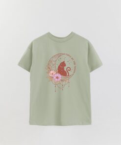 Mst Love By The Moon Printed Overshirt T-Shirt