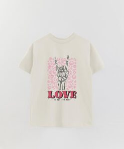 Skt Love Pink Printed Overshirt T-Shirt