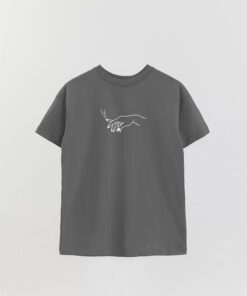 Unisex Smoke Printed Overshirt T-Shirt