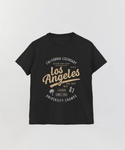 Vg California Legendary La Printed Basic T-Shirt