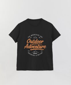 Basic Printed Vg Outdoor Adventure T-Shirt