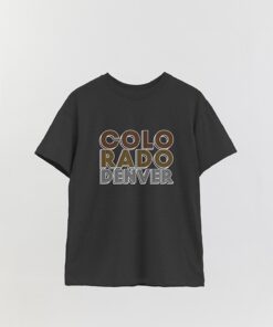Ct Colorado Denver Printed Overlay T-Shirt