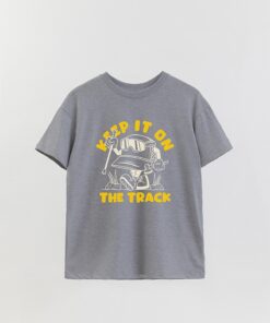 Advtoon Keep It On Track Printed Overshirt T-Shirt