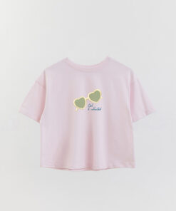 Coastal Cool Collected Printed Crop T-Shirt