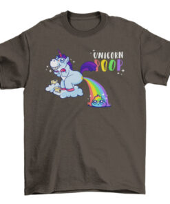 Cute Rainbow Unicorn Poop T-Shirt