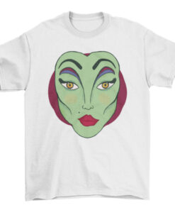 Halloween Sexy Witch Makeup Tee Shirt T-Shirt