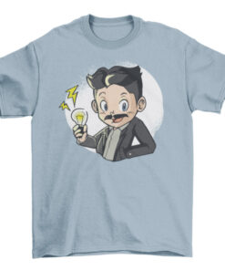 Tesla Kids T-Shirt - Electric Car Lover Tee for Boys and Girls T-Shirt