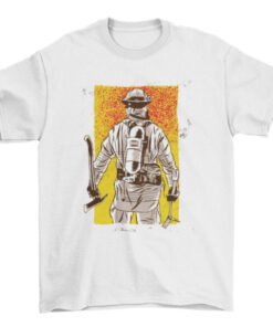 Firefighter Tee Shirt for Men and Women - Fire Department Gift Idea T-Shirt