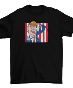 American Flag and Eagle Trump T-Shirt