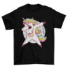 Unicorn Girl Dabbing Tee Shirt T-Shirt